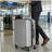 2025  silver suitcase