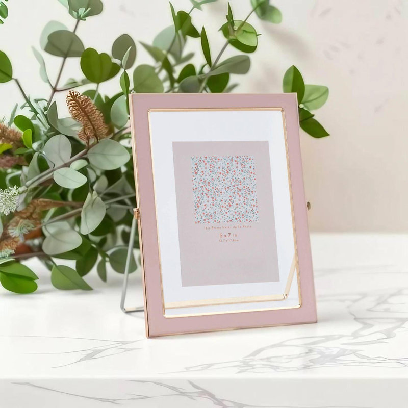 Pink & Gold Photo Frame