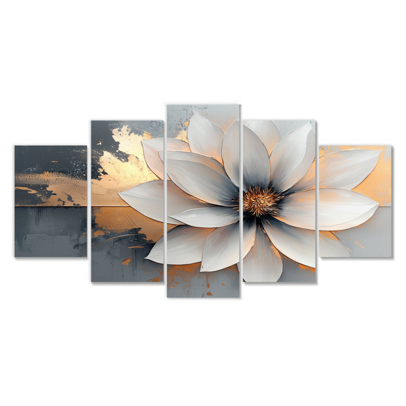 Hatfield - Chrysanthemums Wall Decor - Traditional Wall Art