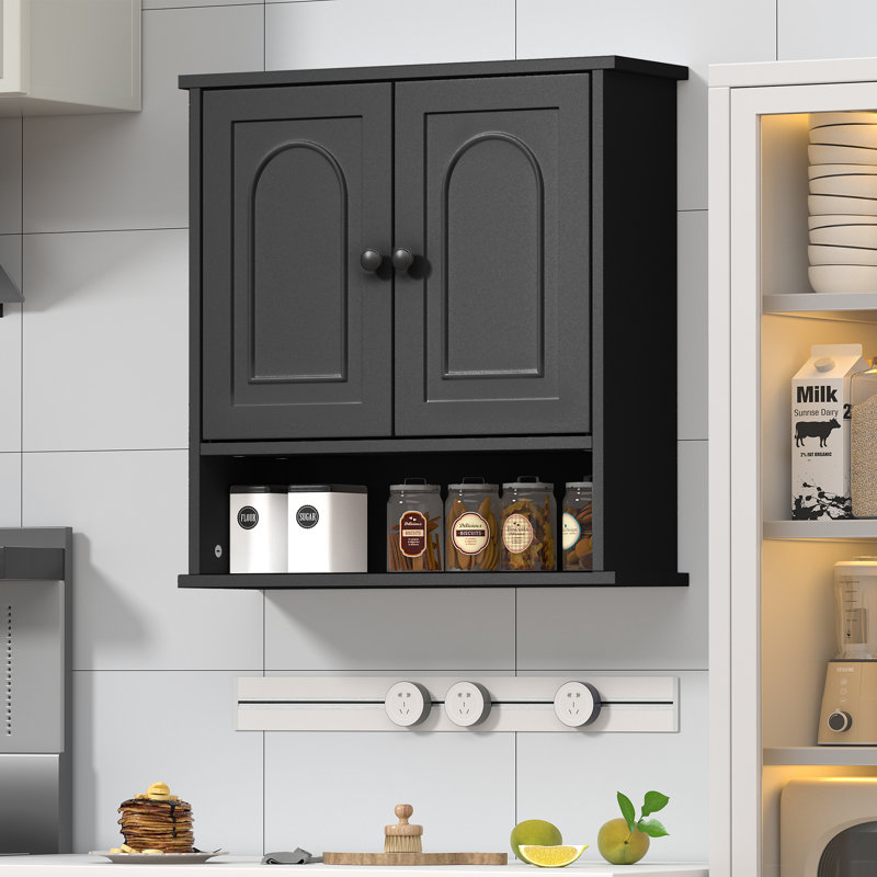 Bathroom Cabinet Wall Mounted, White Bathroom Wall Cabinets, Black