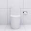 Toilette allongée une pièce - blanc