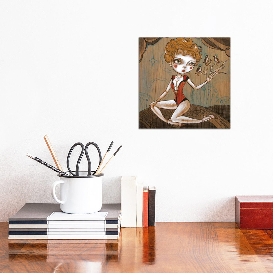 Juniper von Sandi Calistro - Giclée auf Leinwand ohne Rahmen mit Galerieeinband