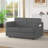 54.5'' Pull-Out Sofa Bed Loveseat - Adjustable Backrest-1956696148