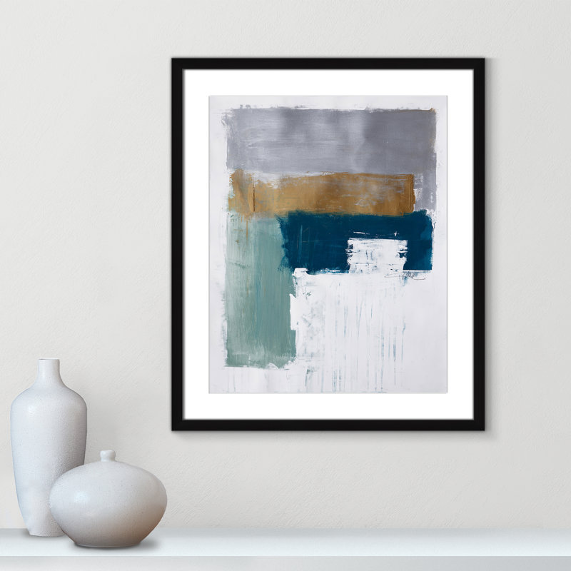 «Malibu Springs I Print» par Filippo Ioco, L 21,5 po x H 25,5 po, Imprimé mat, Noir satiné