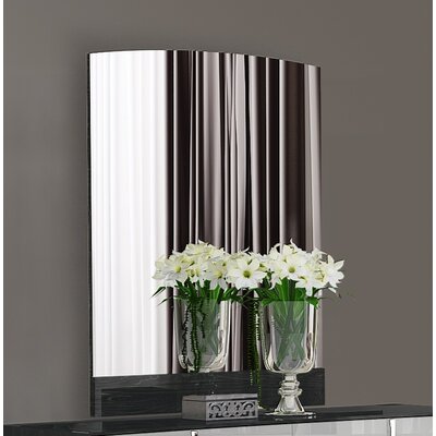Xeros Rectangular Modern and Contemporary Dresser Mirror -  Orren Ellis, 4994AA30BE4F48DE9A21512404A1C5DA