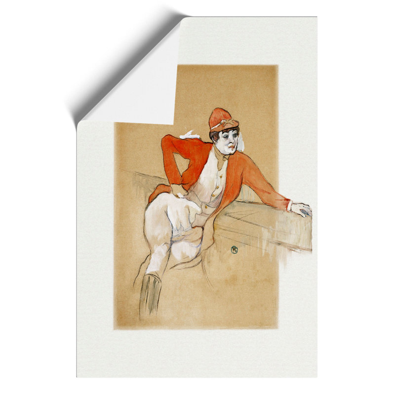 La Macarona by Henri de Toulouse Lautrec - Frameless Print, 42cm H x 30cm W x 0.1cm D