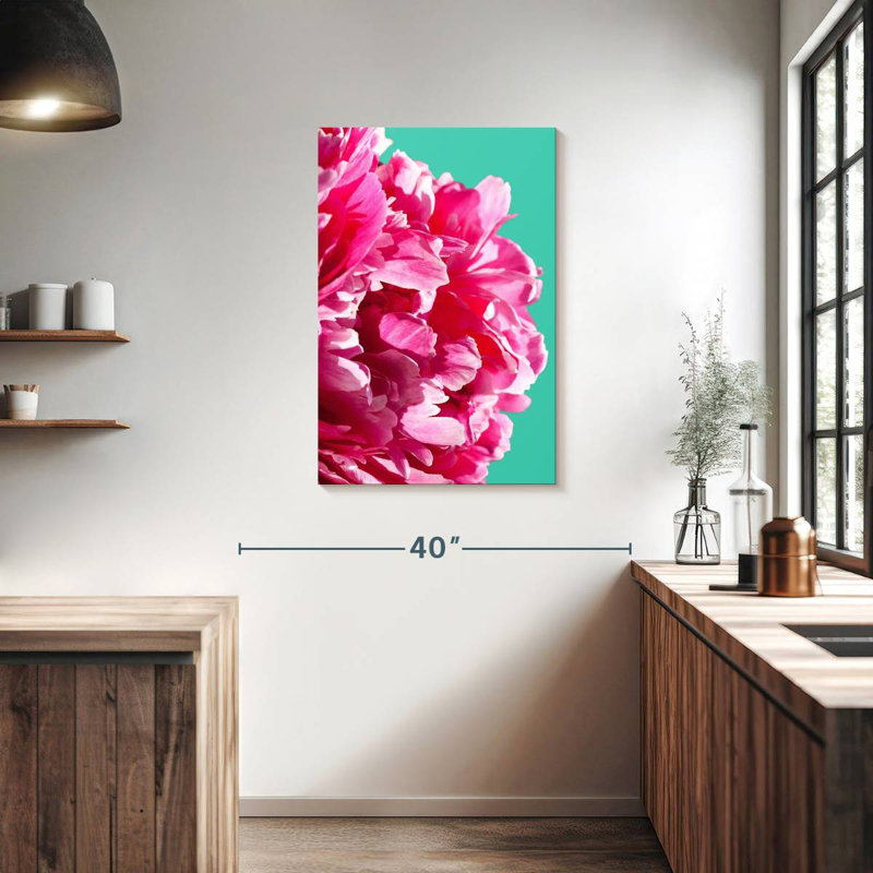 Pivoine rose Harnek, H 36 po x l 24 po