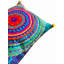 Handmade Embroidered Multi Colour Bohemian Vibrant 40 cm x 40 cm Cushion Covers Three Designs-1310131621