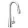 Sleek Pull Down Single Handle Kitchen Faucet with Power Boost Technology and Duralock