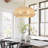 Tamil 4-Light Dimmable Geometric Lantern Chandelier