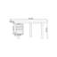 Bureau créatif en bois massif avec armoire à tiroirs-482801444-482801449