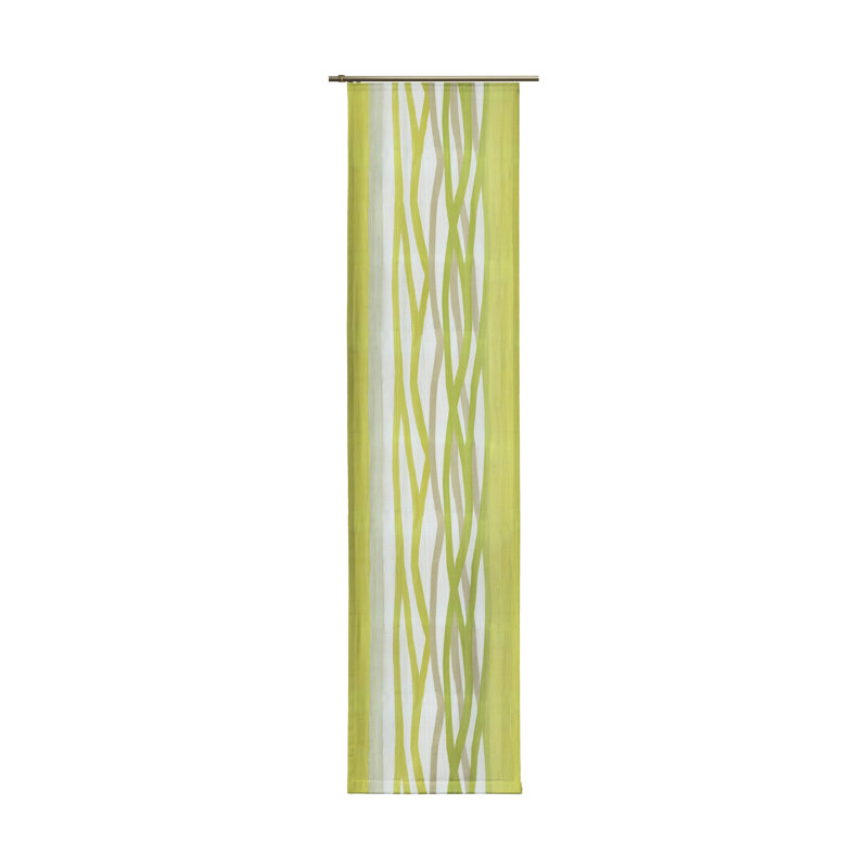 Brecken Blackout Curtain Panel Pair Single Panel, Green, 60 W x 175 D cm