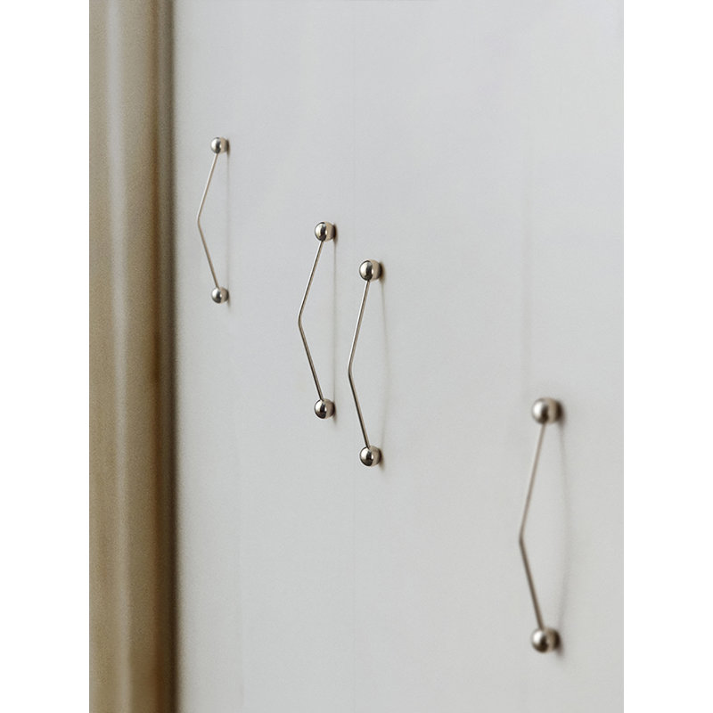 Poignées d'armoire Titanium Silver, 5"