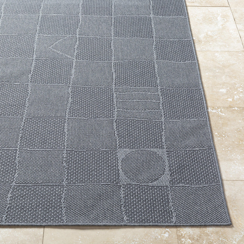 Corderra Geometric Rug, Rectangle 6'7" x 9'