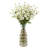 Woven Rattan Decorative Glass Table Vase