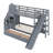 Janal Kids Twin-Over-Twin Bunk Bed with Drawers