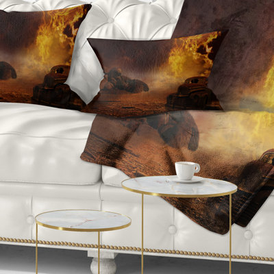  Coussin lombaire abstrait