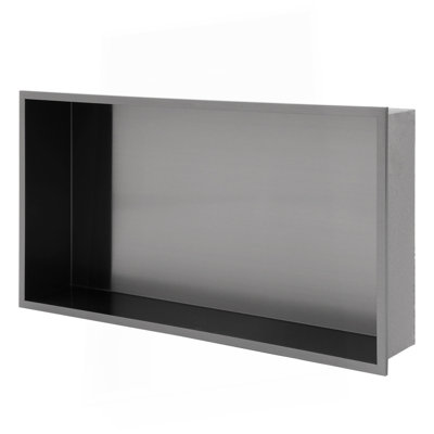 25" X 13" Stainless Steel Shower Niche