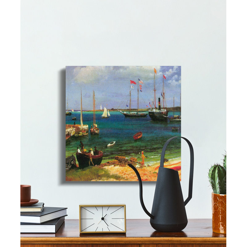Renville 1 Piece Wrapped Canvas Wall Art Set, 6x6