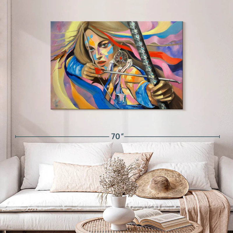 Lelar Archery, 30" H x 45" W