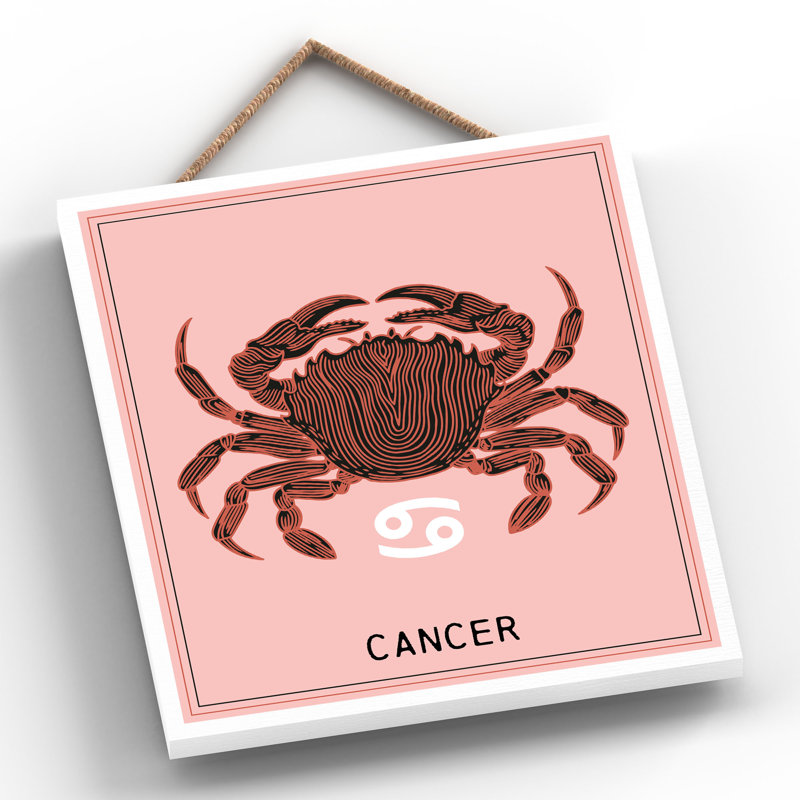 Kana Zodiac Wall Decor on Solid Wood