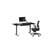 Sequel 20 Glass Top Writing Desk-50653215-50653214