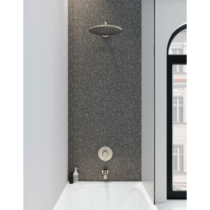 Lineare™ Pressure Balance Valve Trim, Brushed Nickel Infinity
