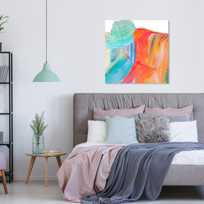 Holi - Impression sur toile