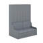 Grand lit escamotable mural avec coussin-341026598-341026597