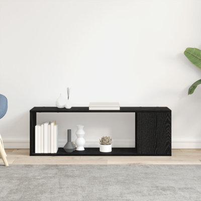 Book Shelf Black Oak 24Cm Engineered Wood