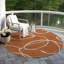 Tapis orange lavable intérieur / extérieur Mirelle -879794329