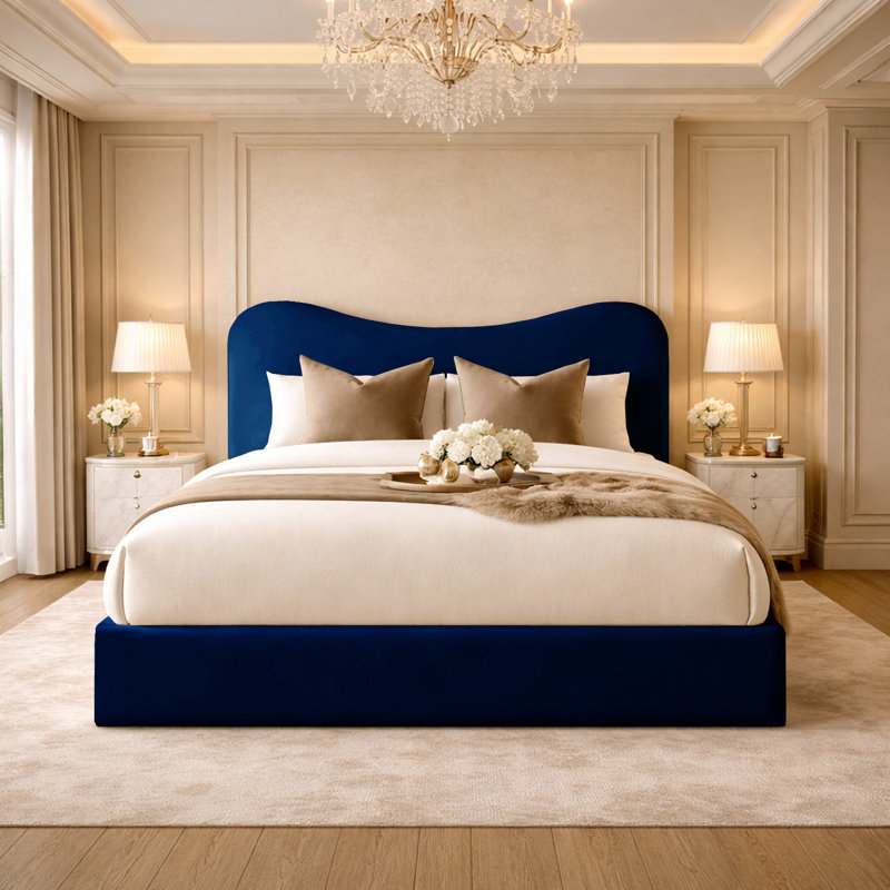 Upholstered Bed, Marine, Super King (6')