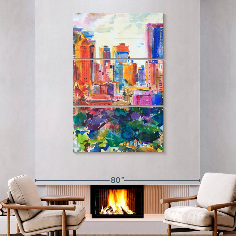 Masam Central Park West, 74" H x 48" W