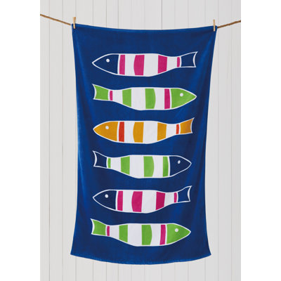 Picket Fish Beach Towel
