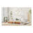 Metal Twin Size House Platform Beds, Two Shared Beds, White