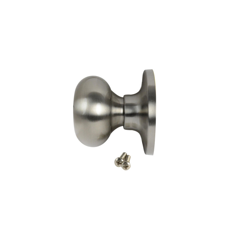Salem 2.5'' Diameter Single Dummy Round Knob, Satin Nickel