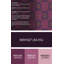 Tapis mauve/brun à motifs Klutsch-129122728