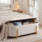 51.2"W Upholstered Boucle Flip Top Storage Bench-1958322997