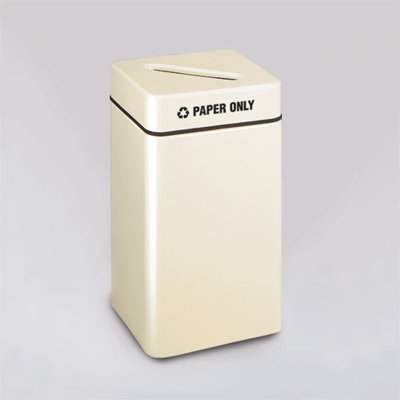 Fiberglass Open Recycling Bin - 20 Gallons