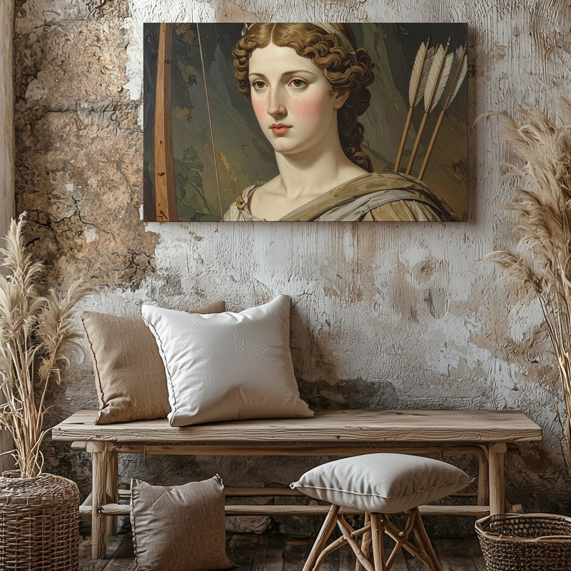 Art mural sur toile Artemis Grace, H 16 po x l 20 po