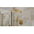Ascend Ultra-Thin Square Shower Head - 8 in., Brushed Brass-121869644-123125555
