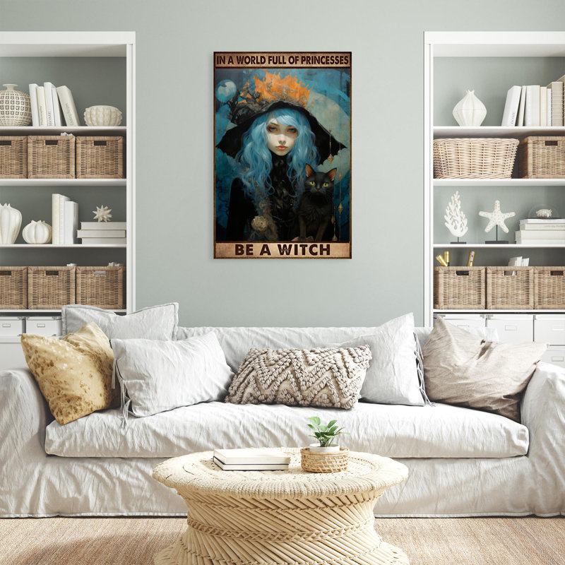 «Be a Witch 3 - 1 pièce», impression sur toile rectangle Be A Witch 3 - 1 pièce, impression sur toile tendue sur toile tendue