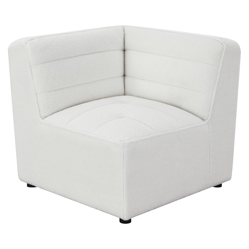 Chaise d'angle rembourrée Tauja