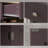 Sideboard With Solid Wood Countertop, Modern Kitchen Storage Cabinet, Coffee Bar Cabinet With 2 Drawers, Doors And Adjustable Shelf-982729512