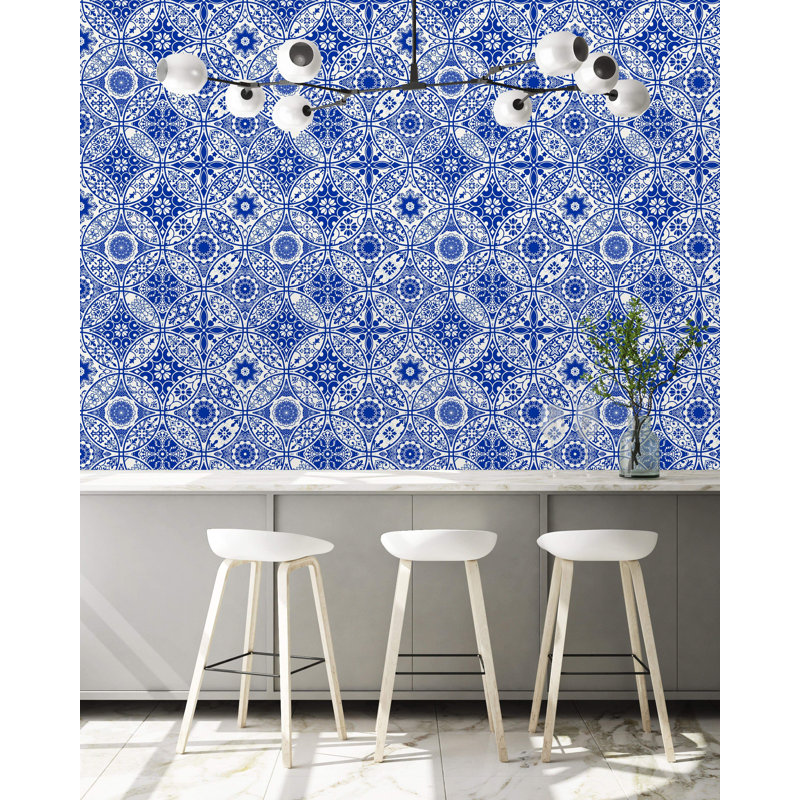 Victorian Motives Peel And Stick Wallpaper, 10.42" L x  25" W