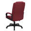  Fauteuil de direction pivotant rembourré à dossier haut et multi-lignes avec accoudoirs-30773150