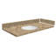 Plateau de salle de bain simple surface unie 37 po meuble-lavabo Newport-958647569-958647574