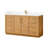 Carrasco 60" Single Bath Vanity in Oak Natural Brown with Silk White Quartz Stone Top-763220557-799646286-799646273