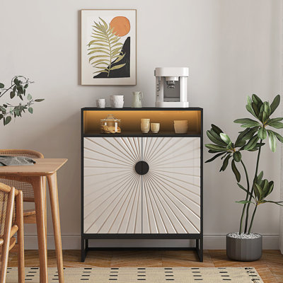Rangement à chaussures à 5 niveaux, armoire à chaussures avec portes, range-chaussures moderne