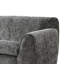 Canapé Sero, siège rembourré de style banc, velours gris foncé moderne de 89 po-121545364